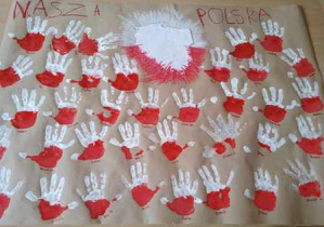 Zdjęcie prezentuje plakat pt. "Nasza Polska"