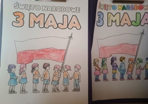 Karty pracy przygotowane przez dzieci