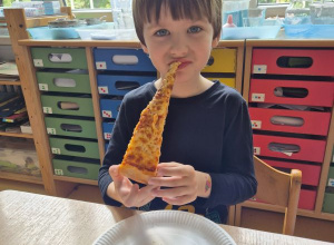 Pizza z okazji Dnia Dziecka