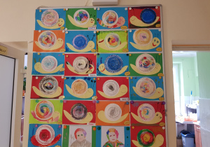 Galeria prac plastycznych dzieci.