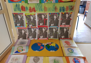 Galeria prac plastycznych dzieci.