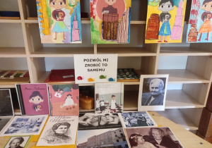 Wystawa poświęcona Marii Montessori.