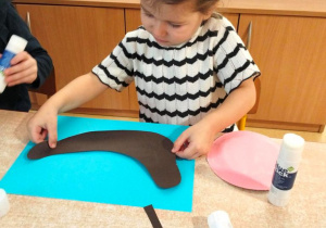 Michasia tworzy swojego ślimaka