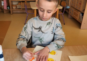 Bruno maluje swoją rodzinę