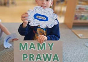 Brunon prezentuje chmurkę z prawem do szczęścia