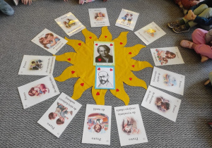 Prezentacja ,,montessoriańskiego słoneczka praw dziecka".