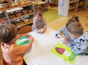 Jesień w działaniach plastycznych