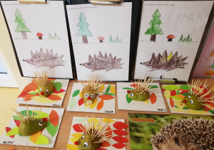 Galeria prac plastycznych dzieci