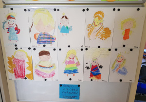 Galeria prac plastycznych dzieci