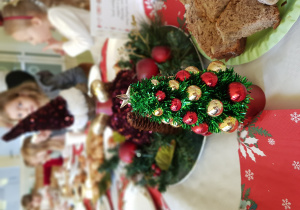 Świąteczna dekoracja stołu