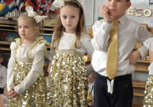 Dzieci podczas mówienia swojej roli