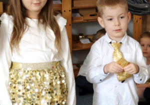 Dzieci podczas mówienia swojej roli