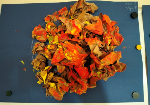 zdjęcie przedstawia Słońce - efekt pracy dzieci