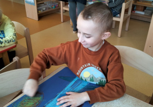 Bruno maluje rakietę