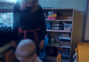 Uśmiechnięta Pani Karolina.