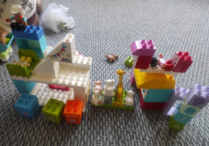 Wystawa prac z klocków LEGO i DUPLO.