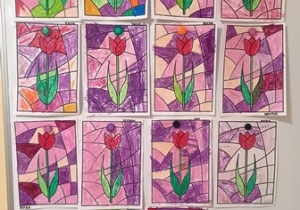 Galeria prac plastycznych dzieci