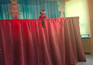 Jeden z bohaterów spektaklu