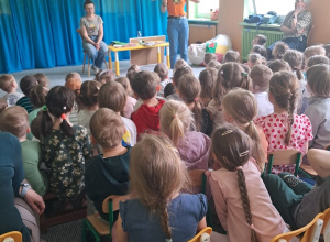 Spotkanie z autorką książek dla dzieci pt. "Szanujemy książki"- dla wszystkich Dzieci